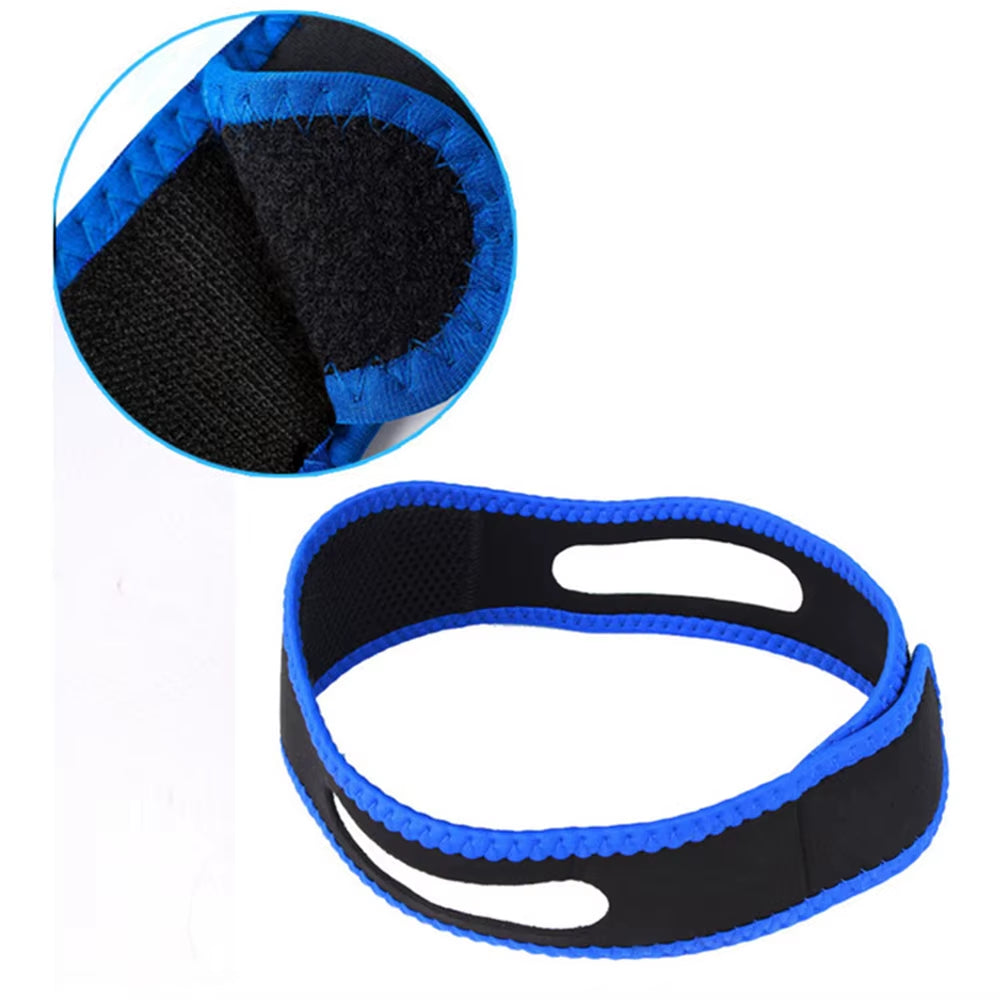 1Pcs/Lot Anti-Snoring Chin Strap Helps Close Mouth Reduce Snoring Breath through Nose Better Sleep No Snore Stop Snore Tool
