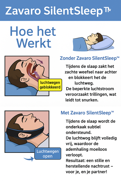 Zavaro SilentSleep™ | Slaap zacht, blijf samen
